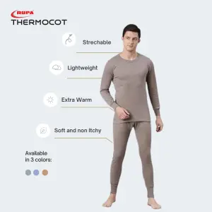 Shop India's Most Popular Thermal Wear-Rupa Thermocot @ https