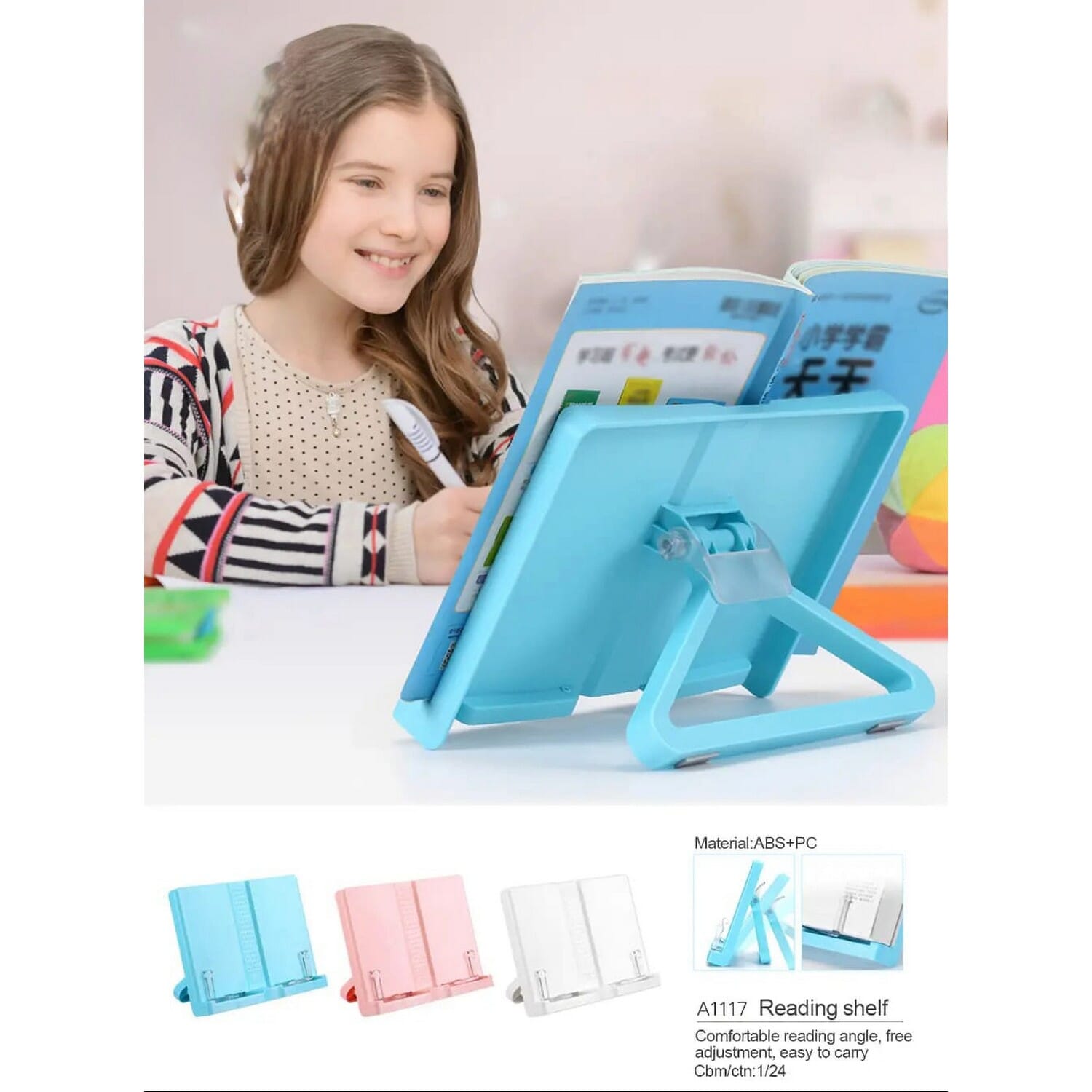 Multicolor Comix Book Tab Mobile Stand