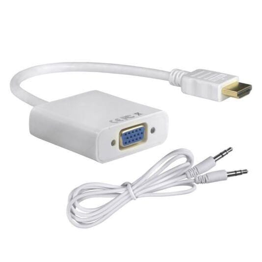 Hdmi To Vga Converter With Aux Cable