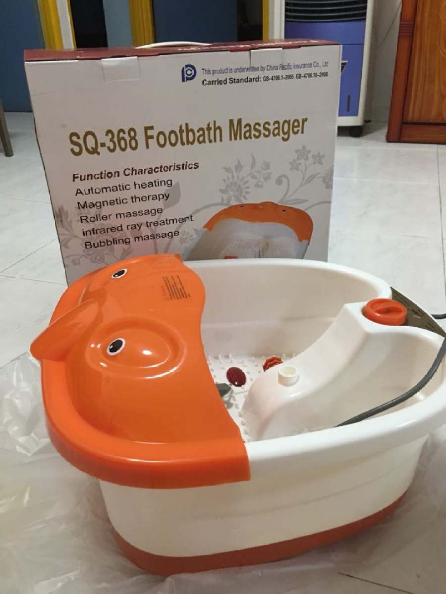 SQ-368 Footbath electric Massager Foot Spa Basin Foot Care Machine Foot Massager Magnetic Therapy Machine