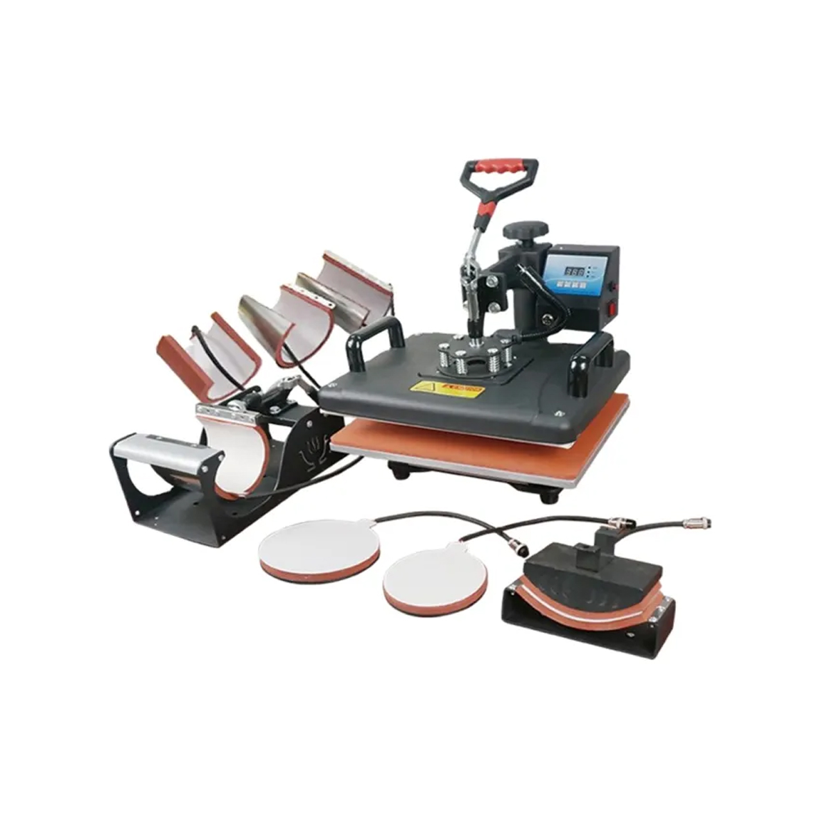 5 in 1 Double Display Sublimation Heat Press Machine price in Nepal