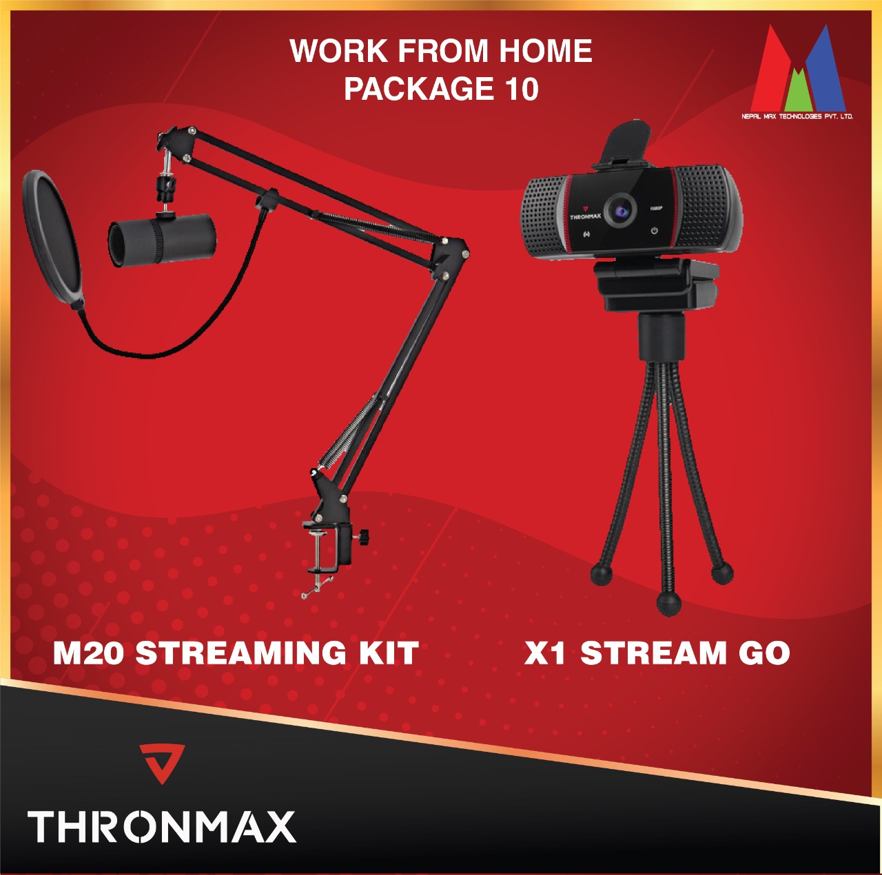 かわいい！ Thronmax M20 STREAMING KIT fucoa.cl