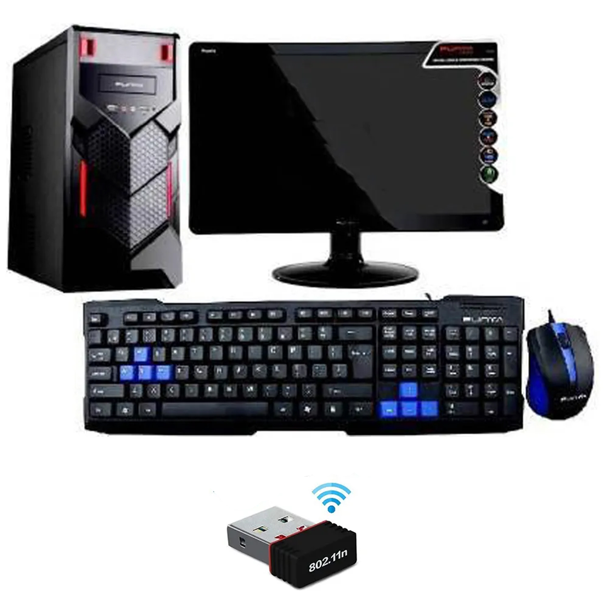 Wifi Desktop Computer Assemble Wireless With Solid State Drive Ssd ...