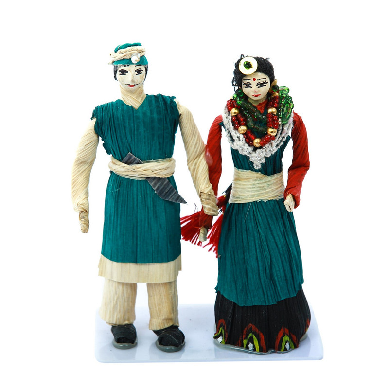 Limbu Dress Couple Multi Colour Corn Husk Limbu Coupal Big 7