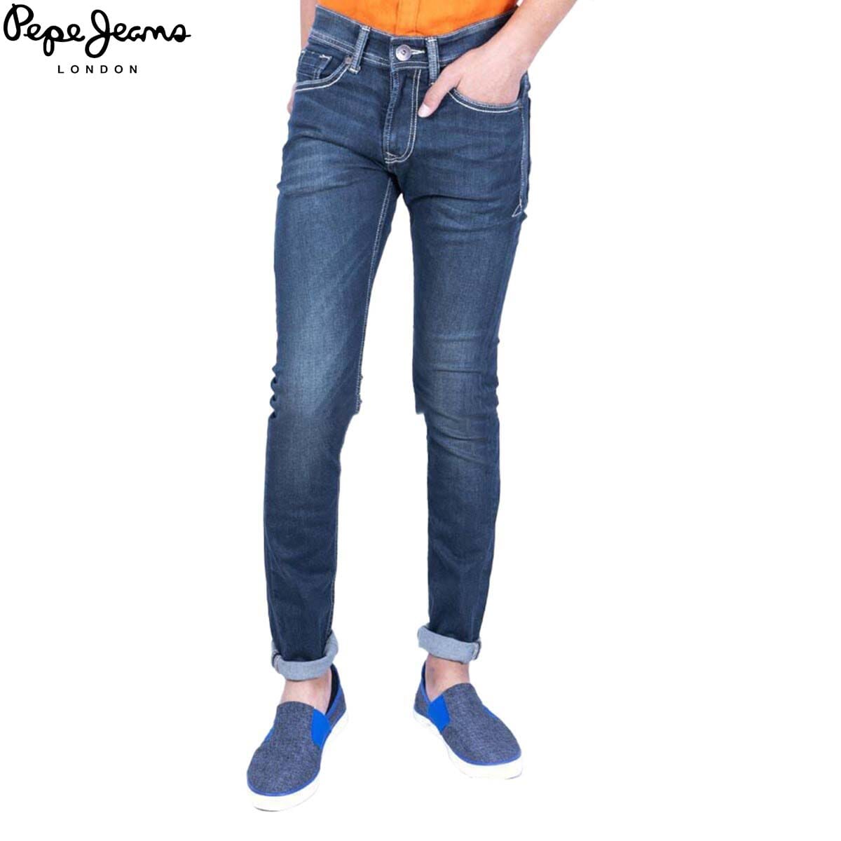 Pepe Jeans Men Blue Jasper Vapour Slim 