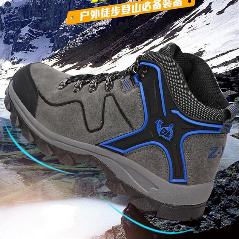 Trekking Hiking Winter Outdoor Shoes Warm Non Slip Ankle Padded Boot
