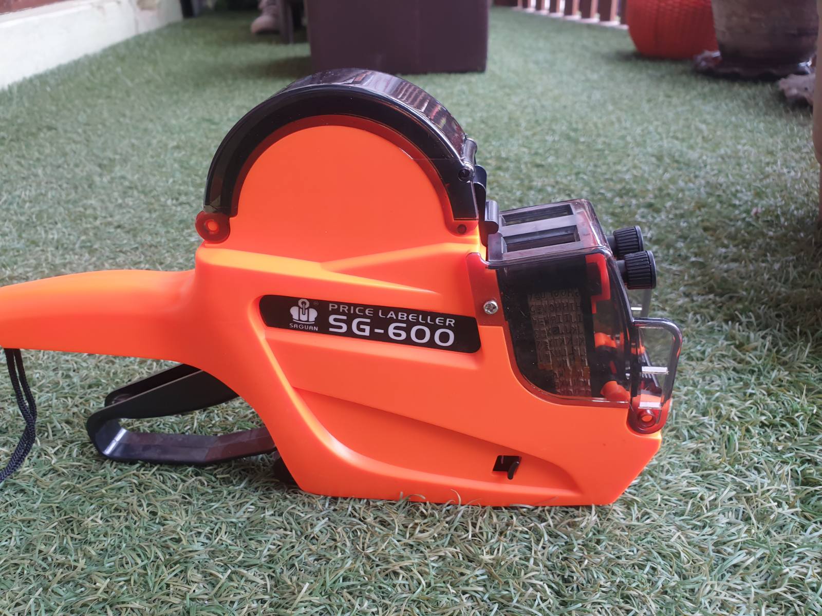 Double Line Price Labeller SG600 10 Digit Price Tag Labeller Price Gun Expiry Date Manufacturing