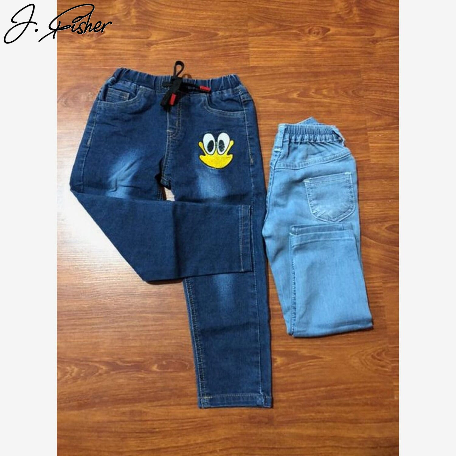 J.Fisher Kids Denim Pant Pack Of 2