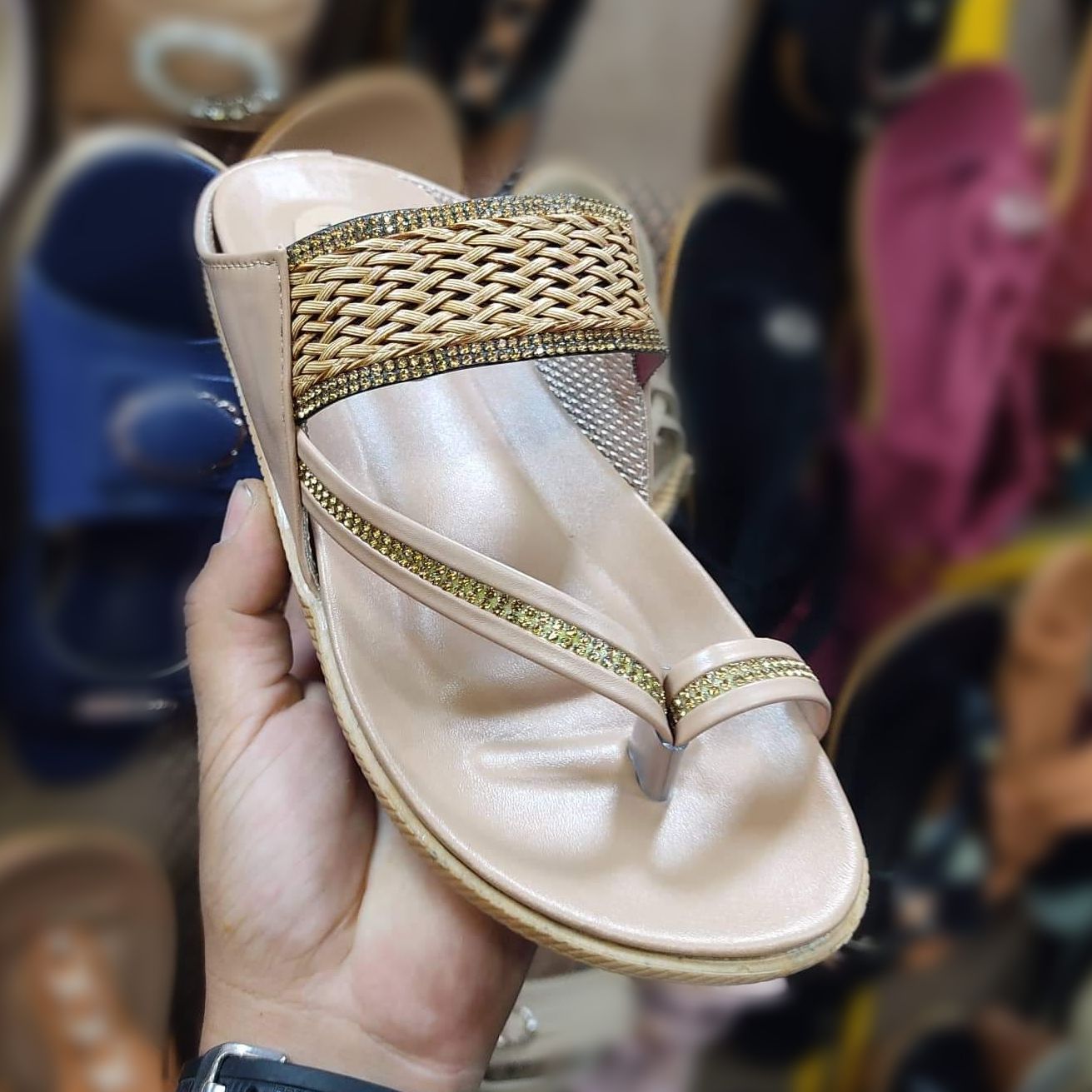 Fancy hot sale design sandal