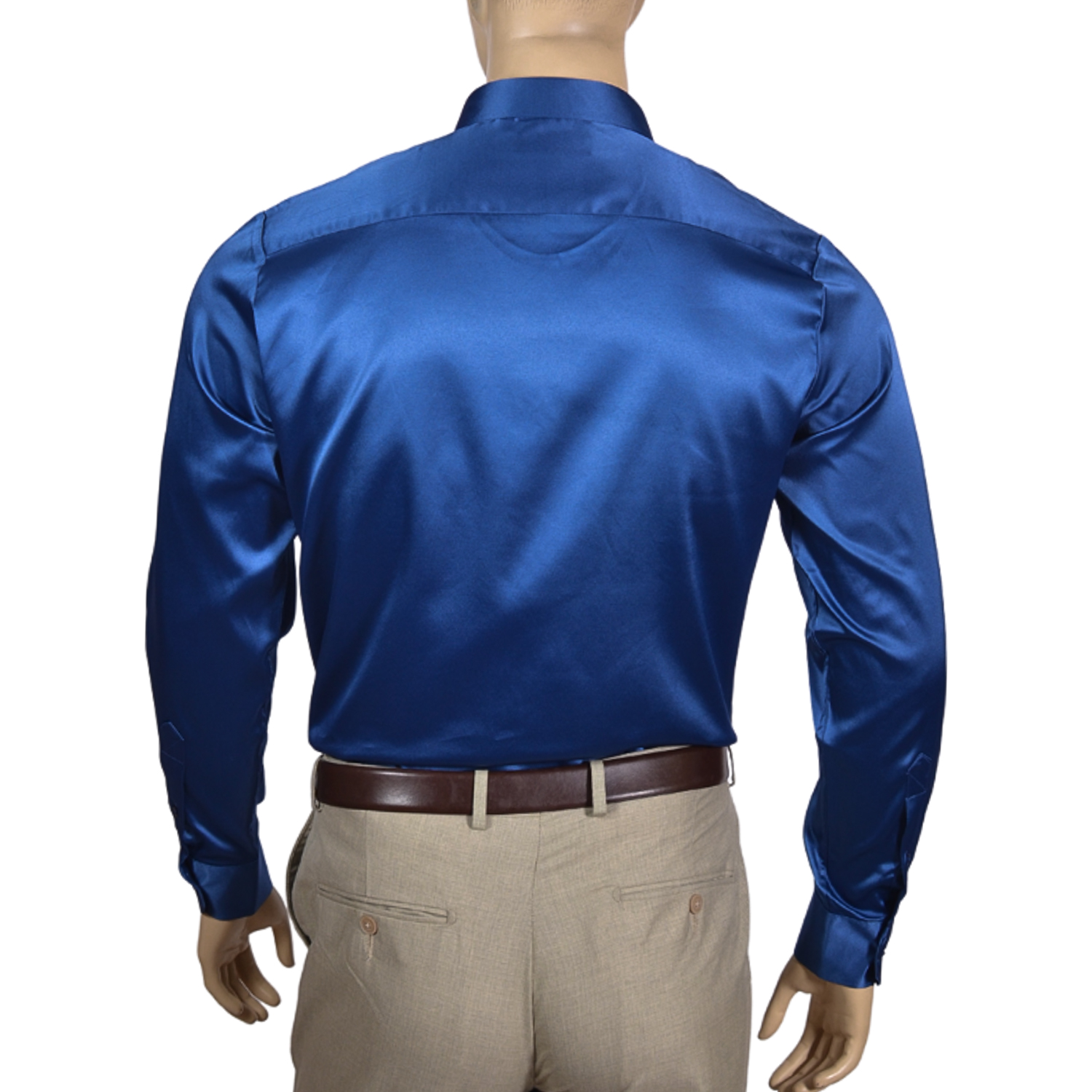 Oxemberg Royal Blue Party Wear Slim Fit 