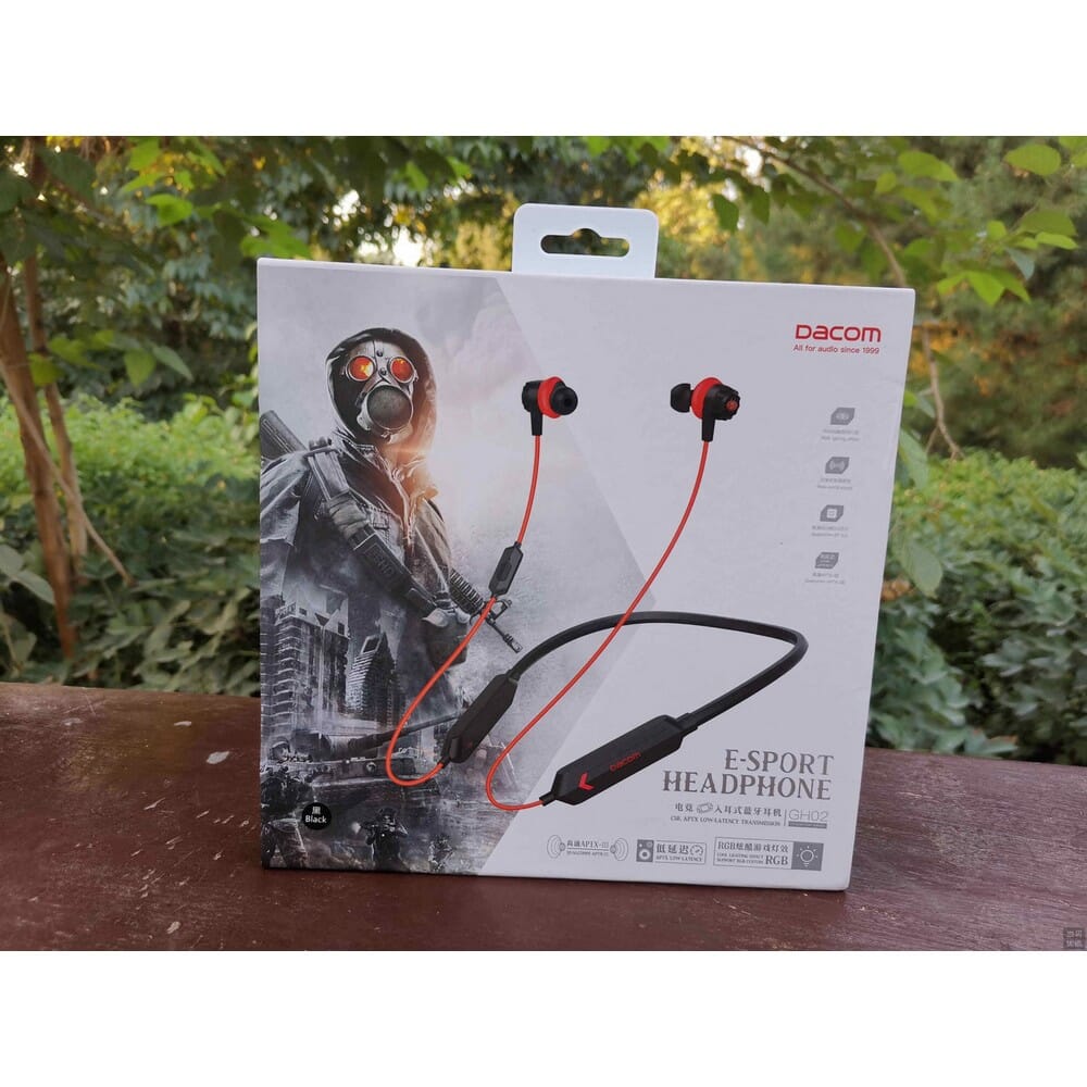 DACOM GH02 E Sports Games Bluetooth Headset No Delay Dual Handle Wireless in Ear Heavy Bass