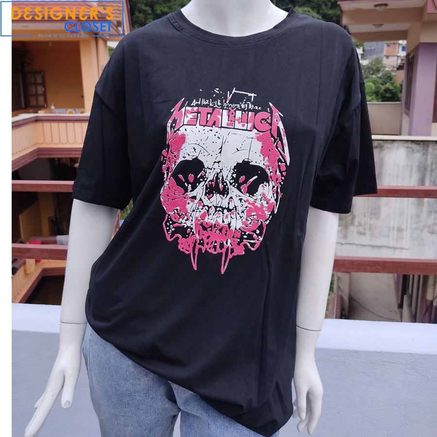 Metallica Printed T-Shirt for Women 