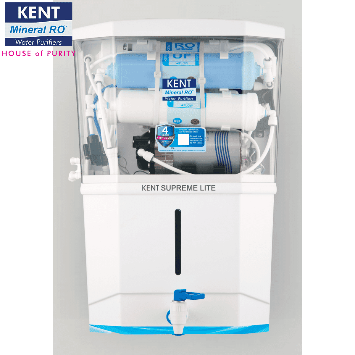 Kent Supreme Lite RO+UF+TDS Controller Water Purifier