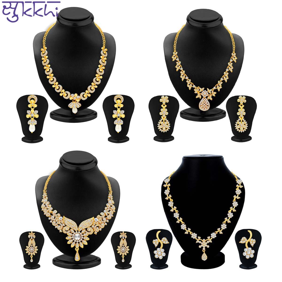 Sukkhi Glamorous Gold Plated Combo 