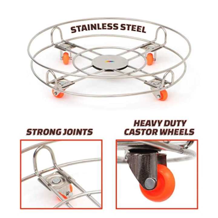 Steel Gas Cylinder Trolley