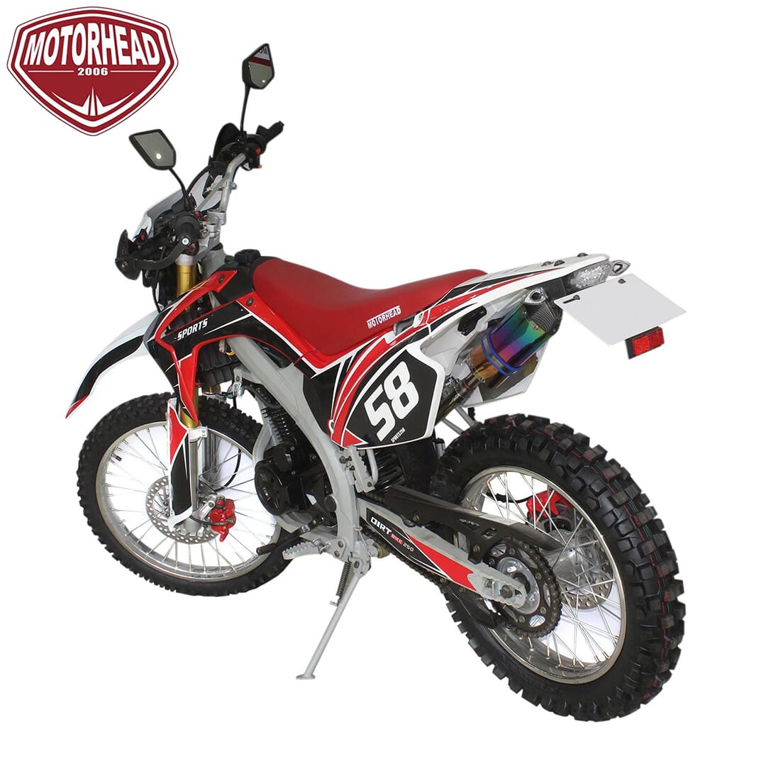 Motorhead Black Red White Color Sports 250 Dirt Bike Buy Online At Best Prices In Nepal Darazcomnp