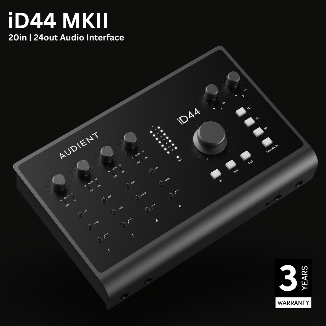 Audient iD44 MKII 20 In 24 Out Audio Interface