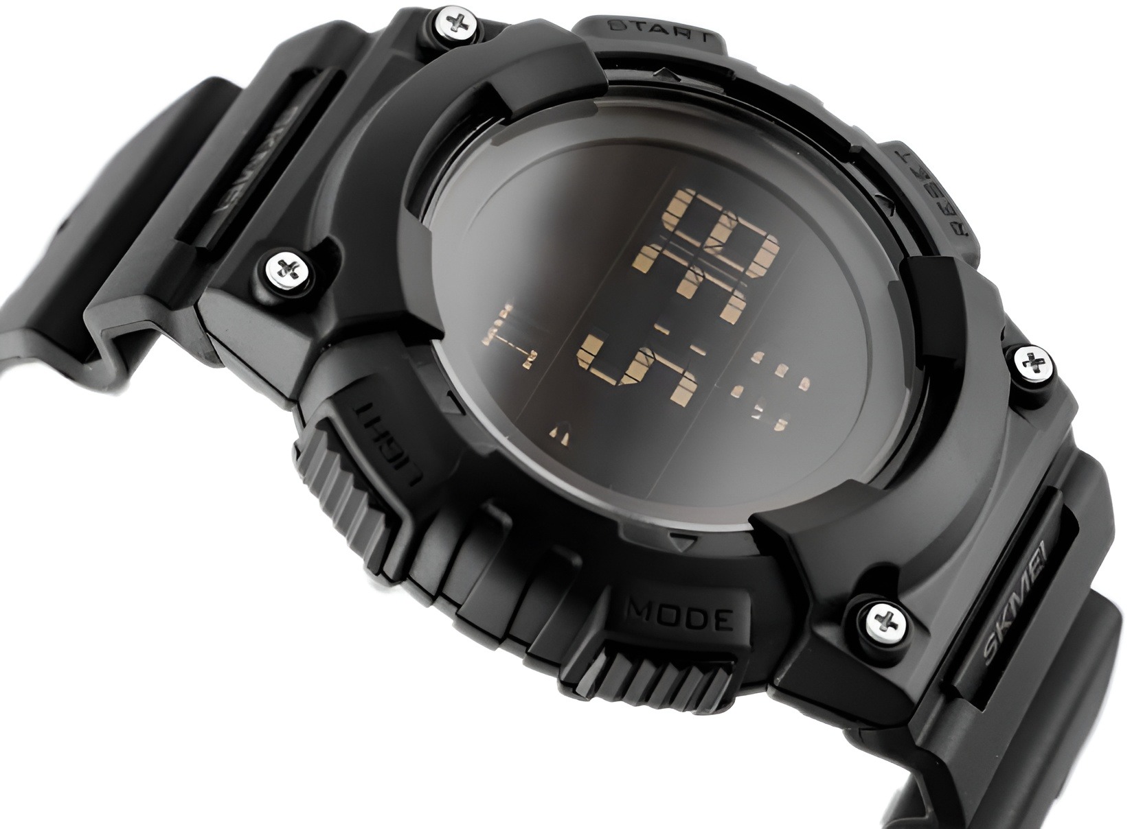 Skmei 1248 Digital Waterproof 50Bar Men s Watch Stop Watch Chronograph Alarm Clock Features Black Daraz .np