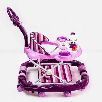 purple baby walker