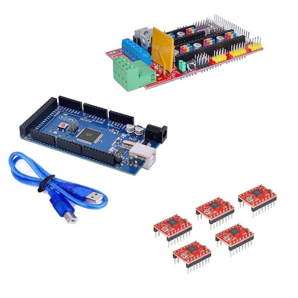 RAMPS 1.4 3D Printer controller+Mega2560 with cable compatible with ...