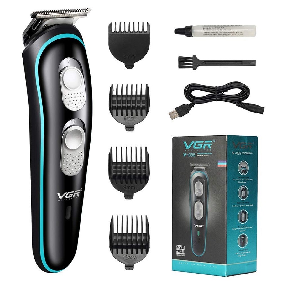 VGR V-055 Electric Hair Trimmer For Men Cordless Hair Trimmer