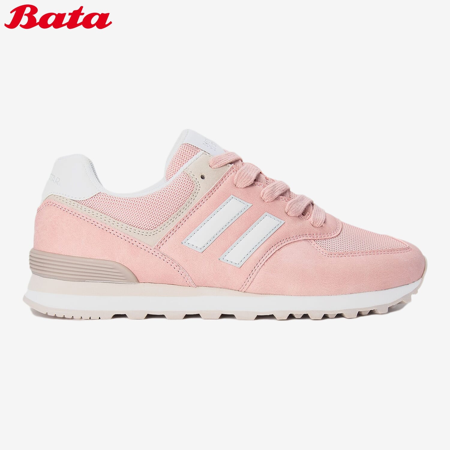 Bata North Star Ladies Pink Sneakers 5205012