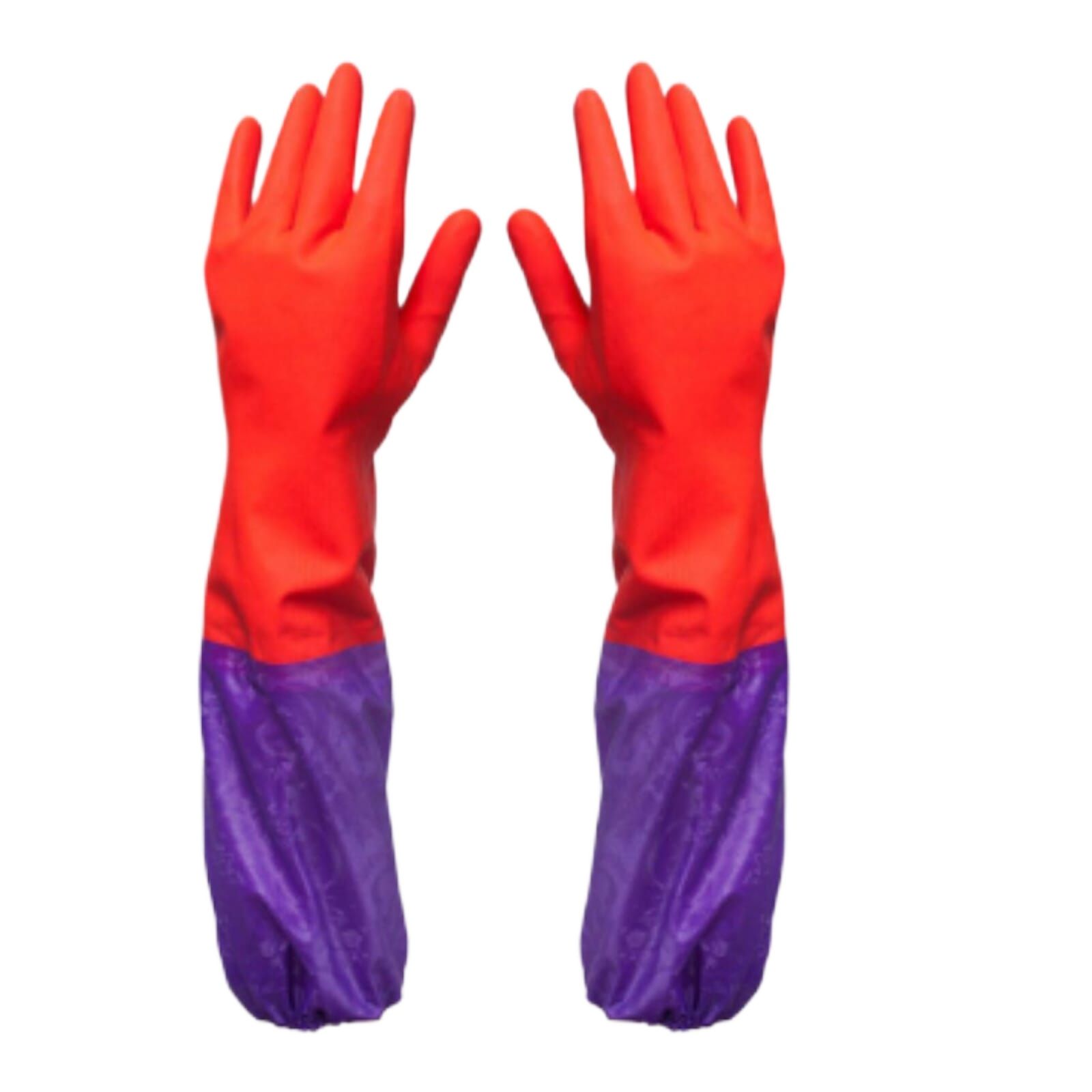 Reusable Latex Hand Gloves For Kitchen/Laundry