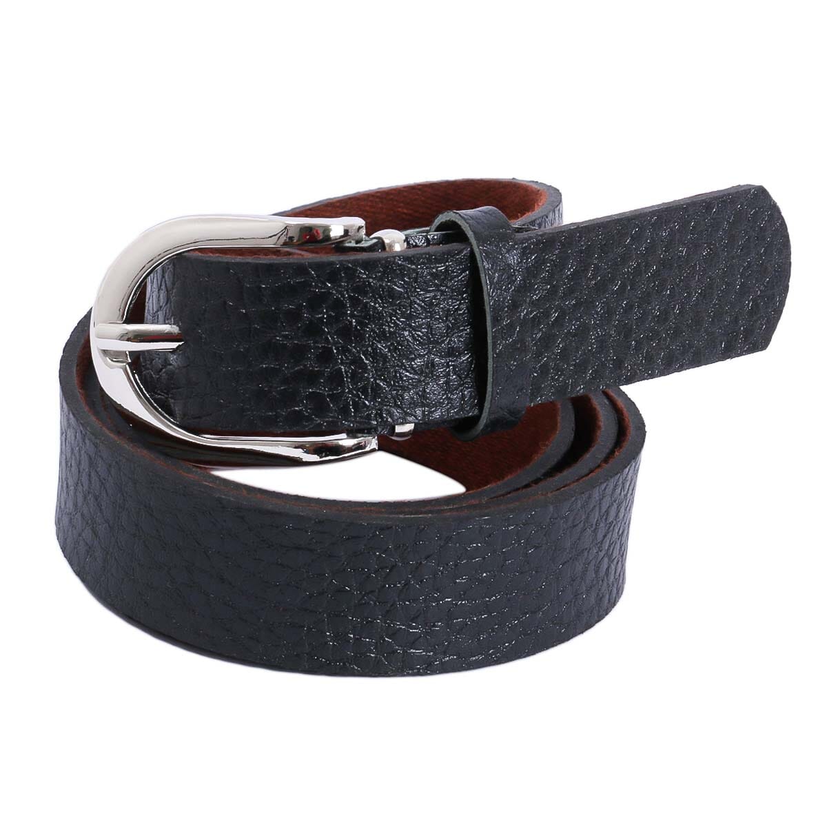 Combo Of 2 Black Solid Belt For Women