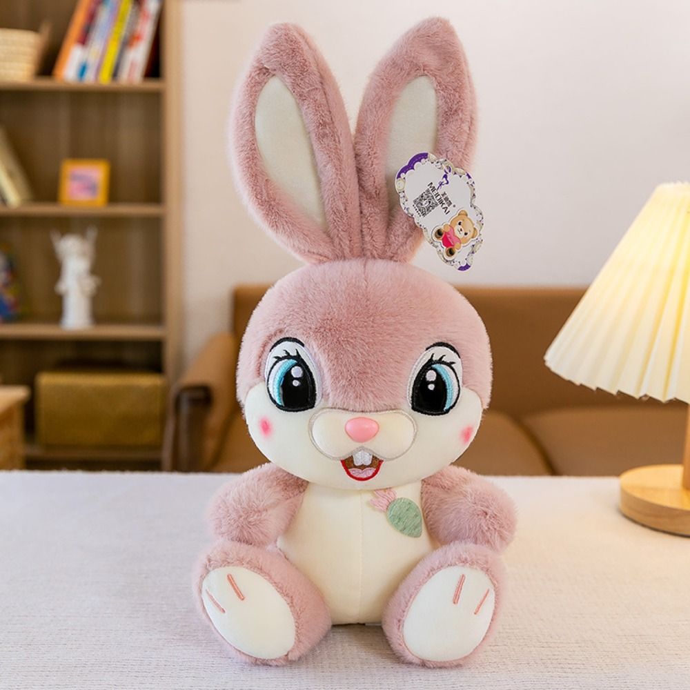 Stuffed Animal Cute Bunny Plush Doll Cute Soft Cartoon Rabbit Rabbit