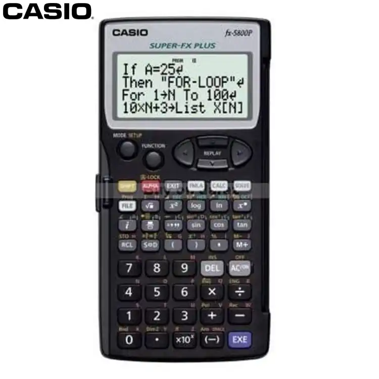 Casio top fx 9500