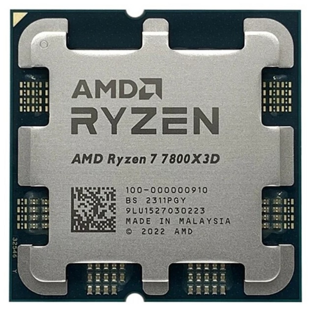 AMD Ryzen 7 7800X3D Desktop Processor (8 Cores | 16 Threads | 96MB