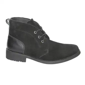 mens black suede chukka boots