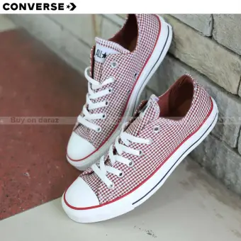 checkered converse