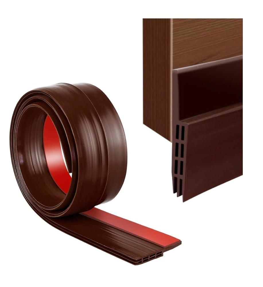 STICK&SEAL 50 mm Wide, Under Door Sweep Weather Stripping Bottom Seal ...