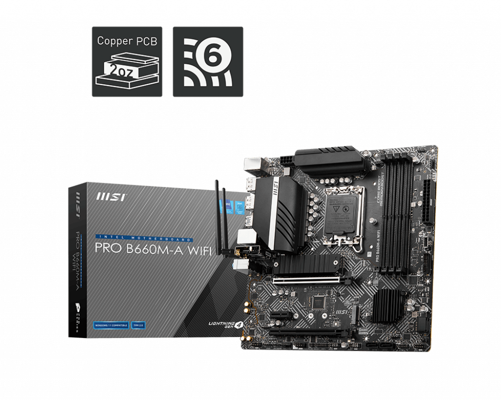 MSI PRO B660M-A WIFI (DDR5)