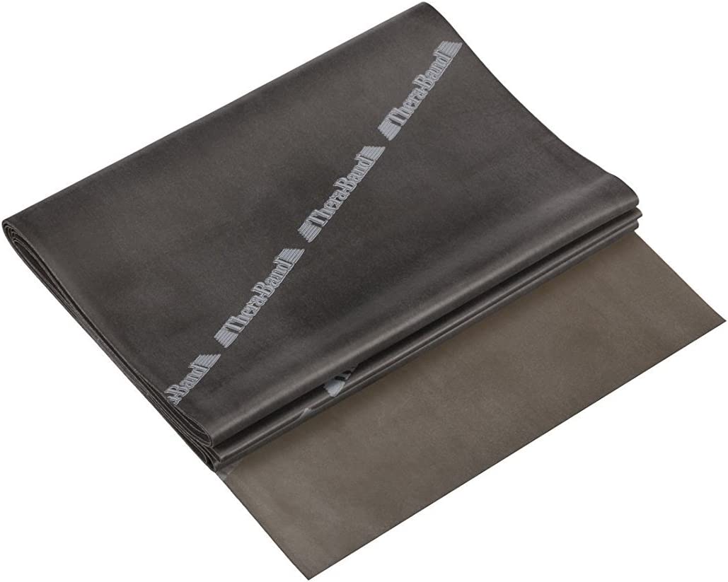 Theraband Black Special Heavy 1.5M Elastic Resistance Bands For Home