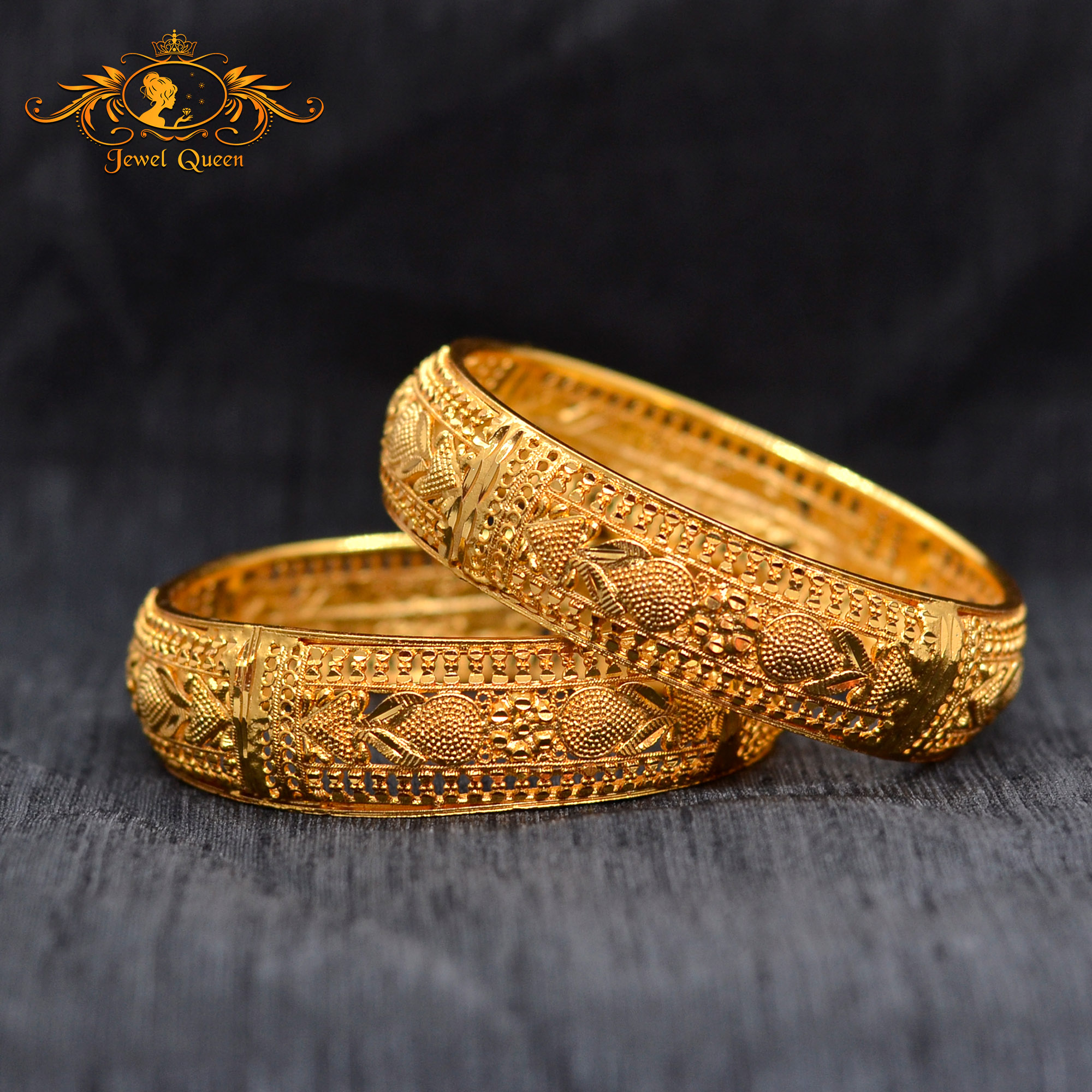 latest gold chura design