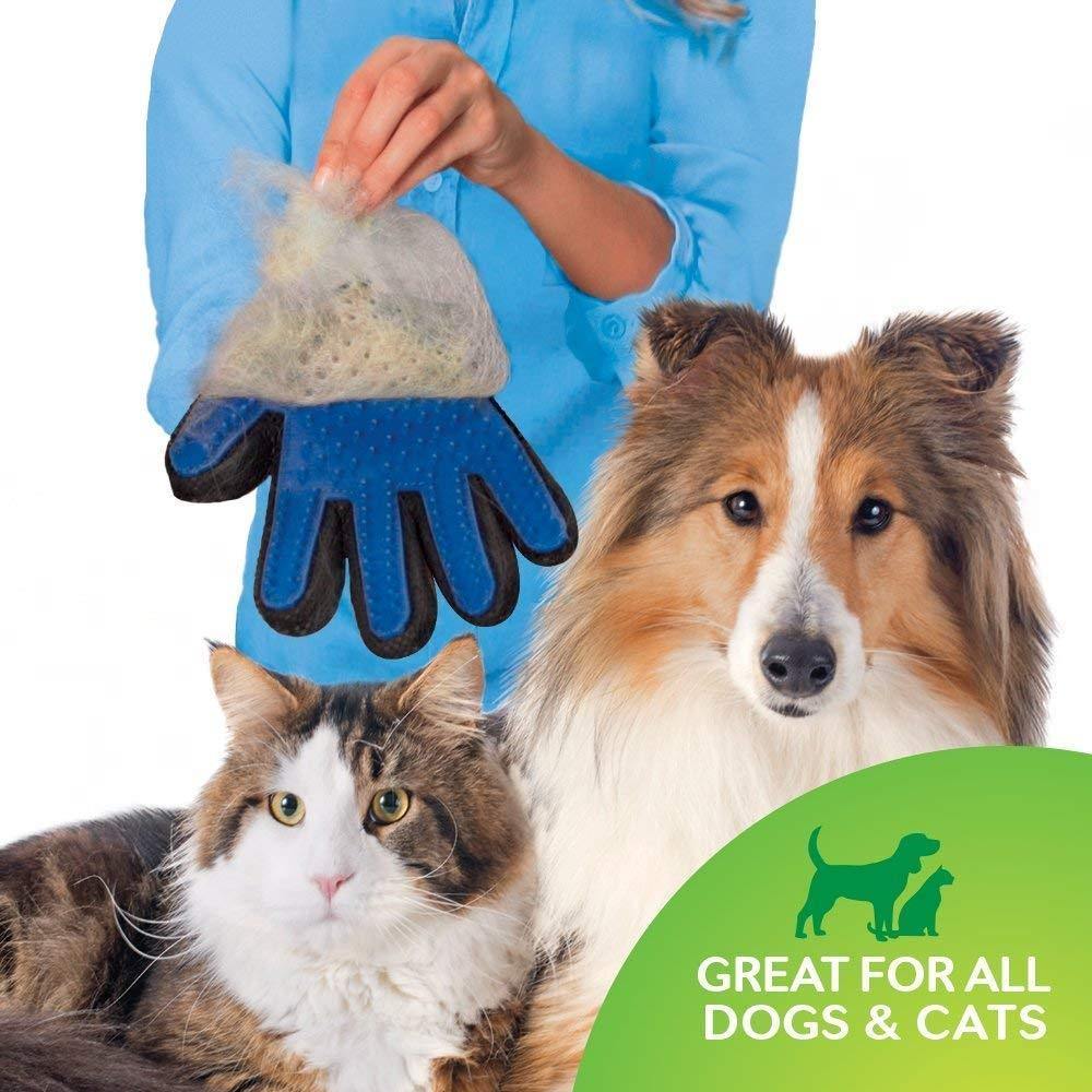 True touch deshedding sales glove