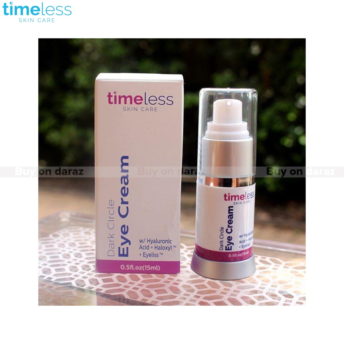 timeless dark circle eye cream