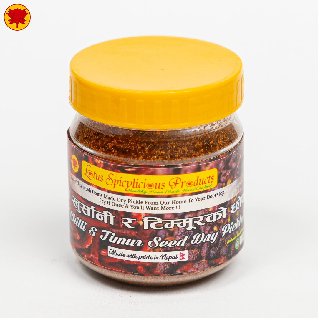 Chhop - Rato Khursani Ra Timur Ko Sukkha Achar (Homemade Dried Red ...
