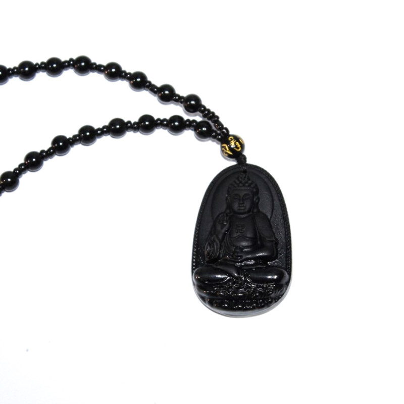 Stone Buddha Locket(Black) For Women ubicaciondepersonas.cdmx.gob.mx
