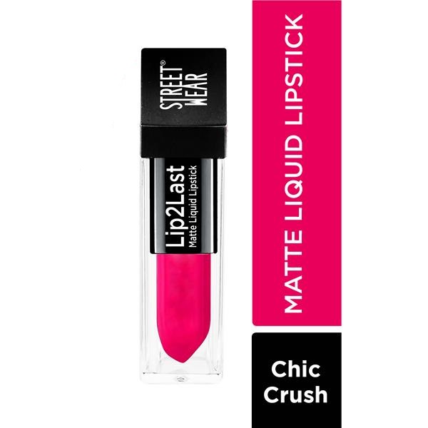 Revlon Street Wear Lip2Last Matte Liquid Lipstick 04 Chic Crush 5ml