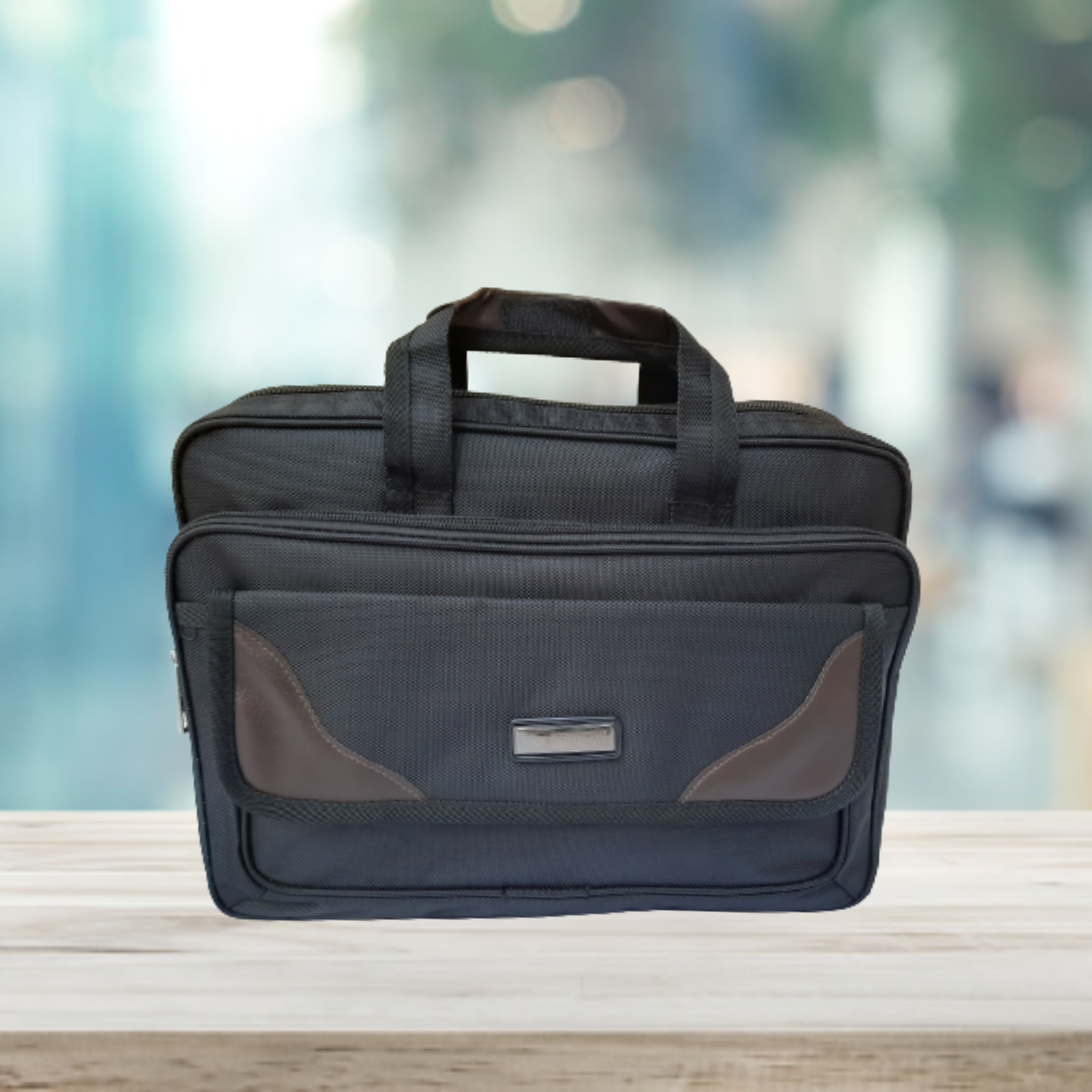 14" Portable Laptop Side Messenger Medium Bag For Men