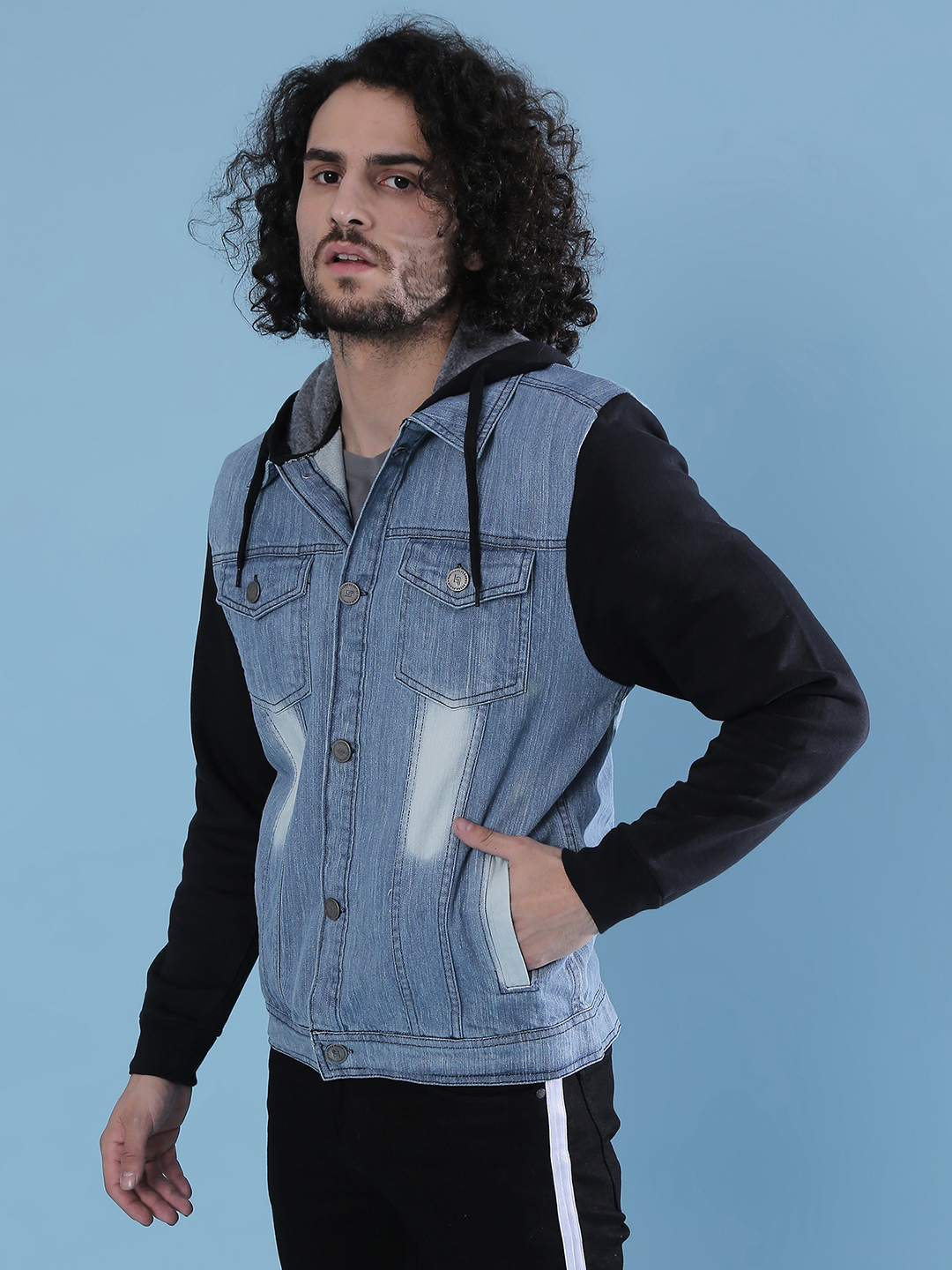 campus sutra denim jacket