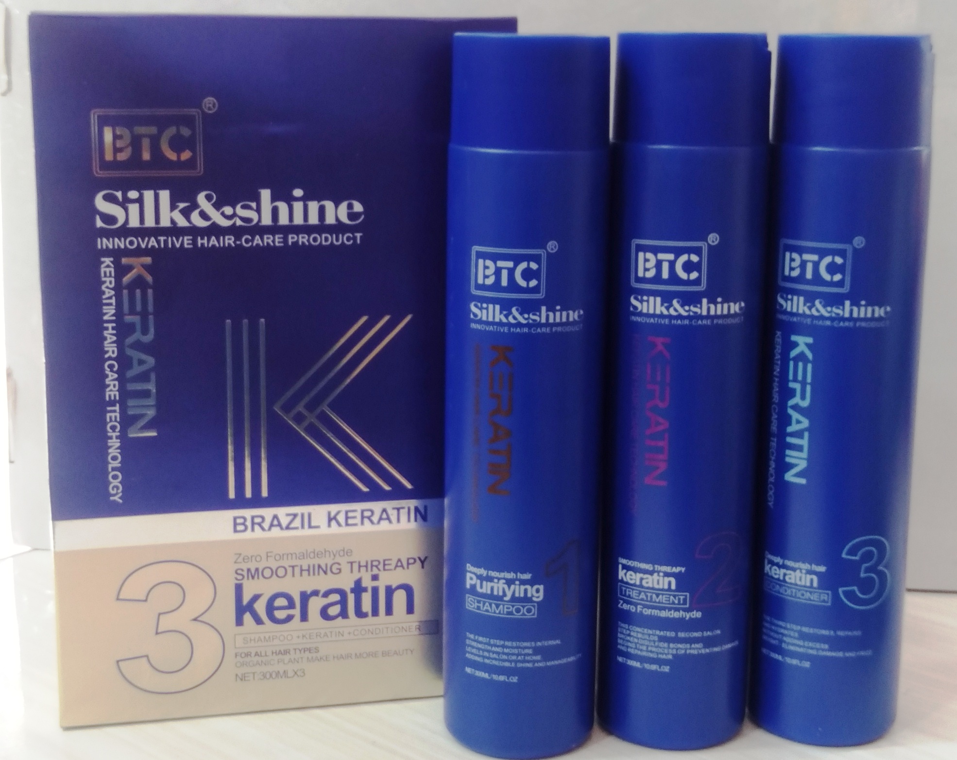 Btc Silk Silk Smoothing Treatment BTC Silk Shine Brazil Keratin