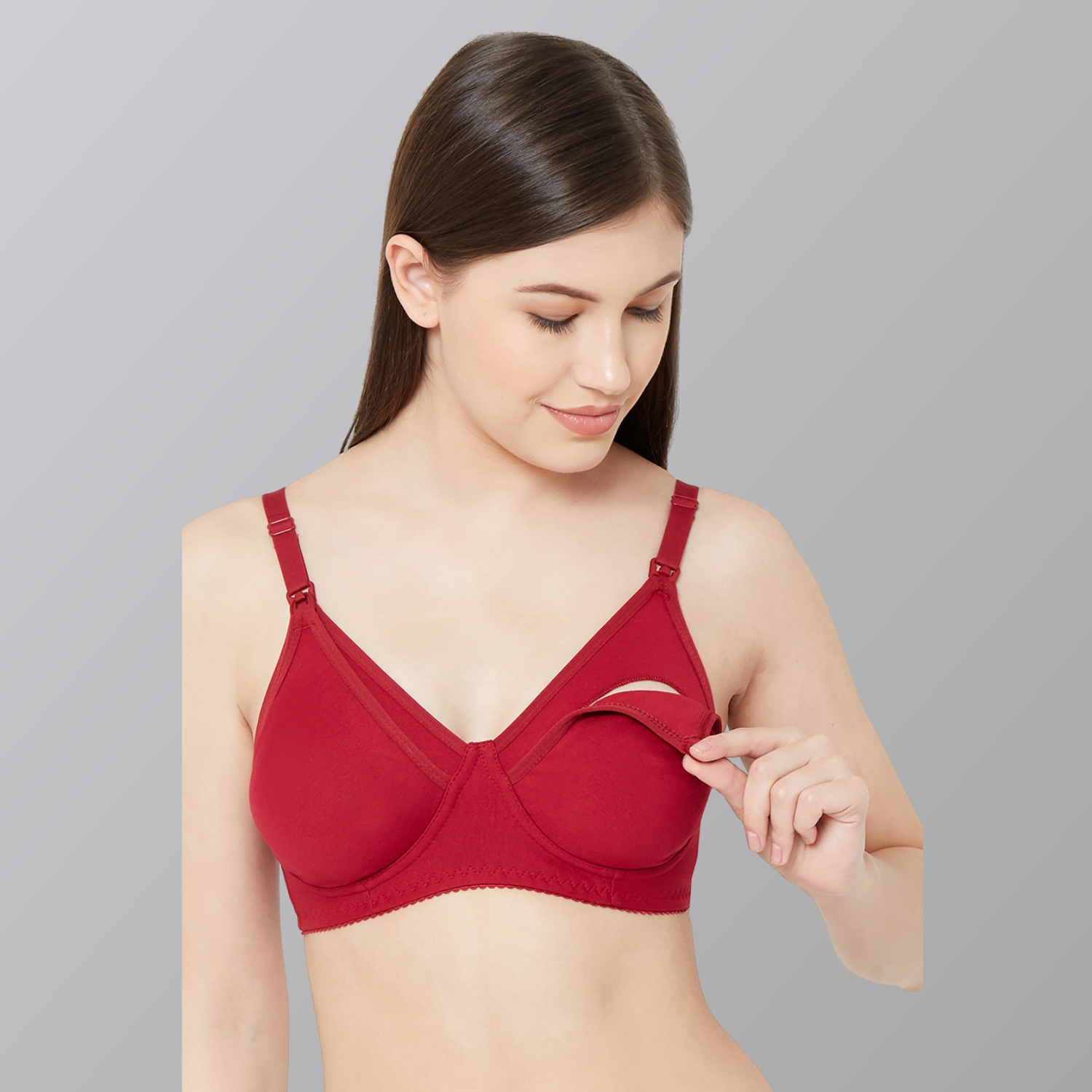Juliet Cotton Rich Non Wired Non Padded Nursing Bra-Mom in Meerut at best  price by Fair Bra And Panty - Justdial