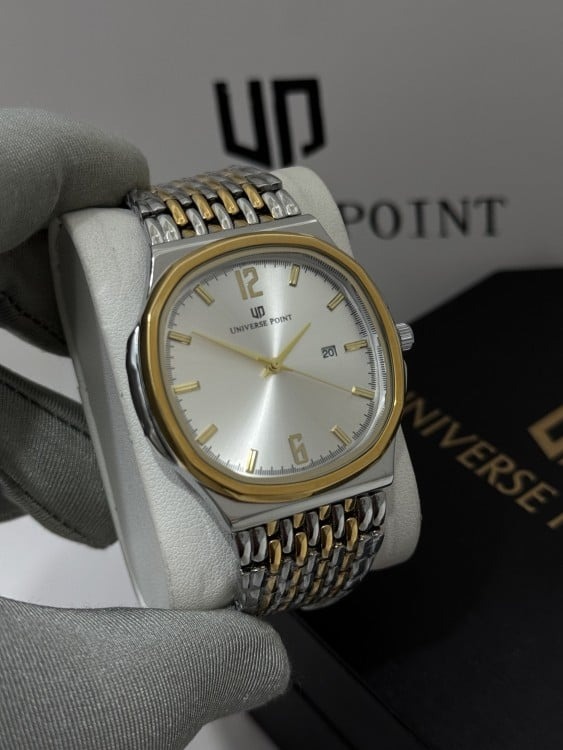 Universal Point Watch Universal Point Date Quartz Watch For Men | Daraz.com.np