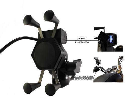 bike mobile holder with charger low price