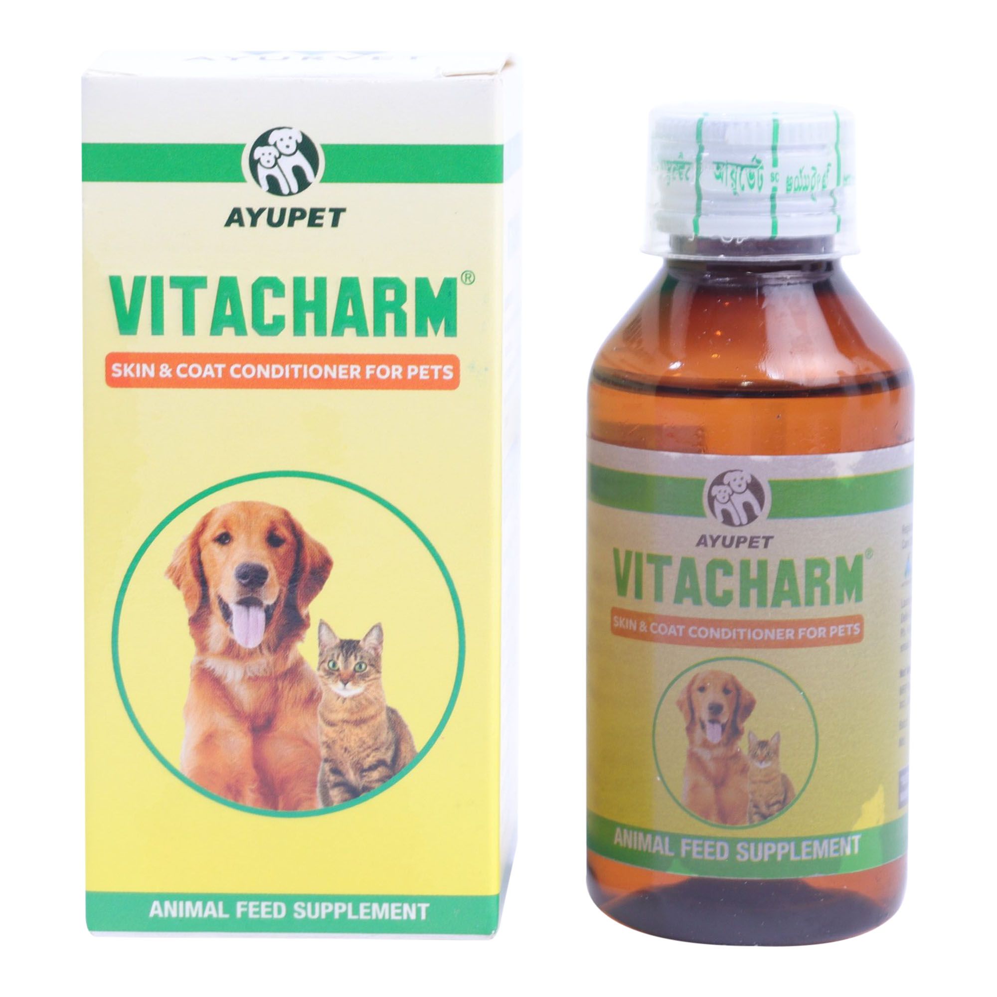 Vitacharm Skin & Coat Conditioner For Dog & Cat 100 ml