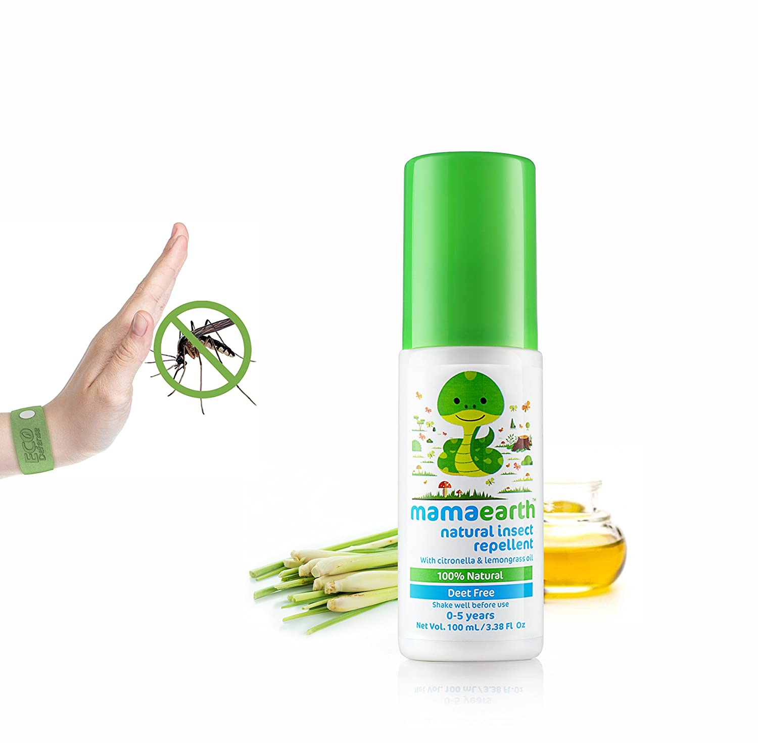 Mamaearth Natural Insect and Mosquito Repellent , 100ml